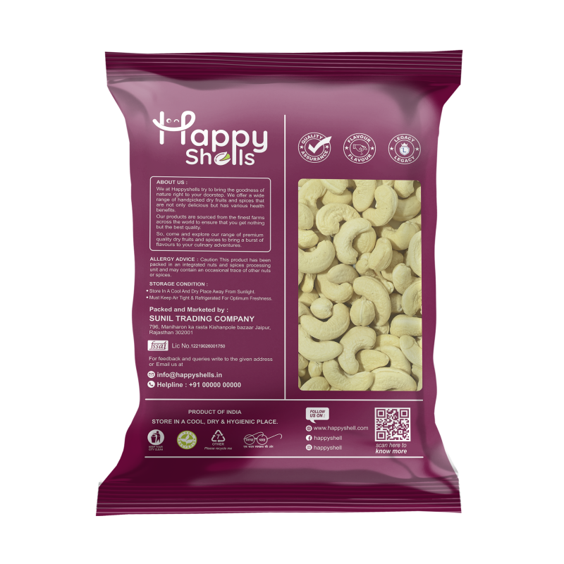 Cashew whole/Kaju Sabut — alternate view